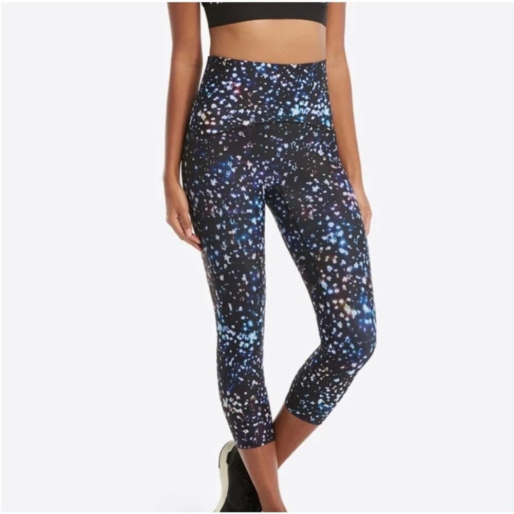 Spanx Active Compression Cropped Print Leggings
